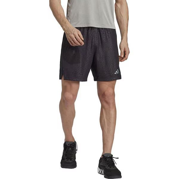 Adidas M Workout Wear NEK61 Size Shorts, Multi-Athletic Shorts, (HS7505), Black, J/L7