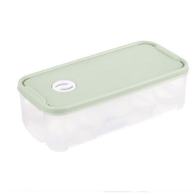 

Ящик для хранения яиц Лоток для яиц с крышкой Ящик для яиц Картонная коробка для яиц ПП Чехлы Чехлы для холодильника Отделение для хранения яиц Стойка для поддержки 1 layer зелёный