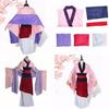 Luxuriöses Anime Mulan Traditionelles Kimono Kleid Party Cosplay Kostüm für Frauen