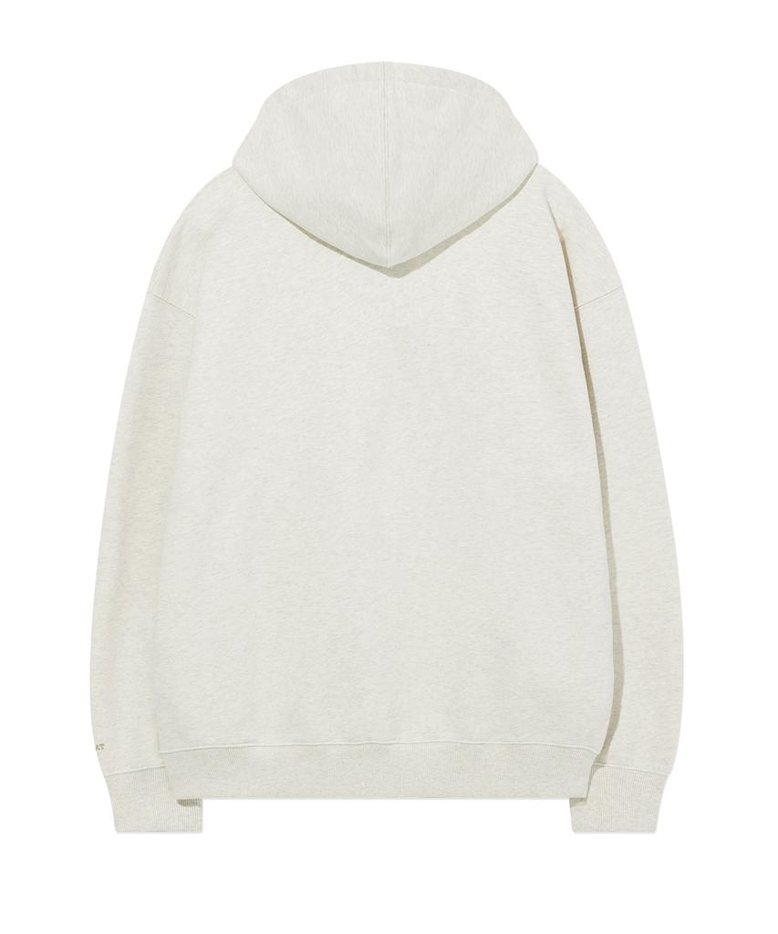 C Logo Hoodie Oatmeal