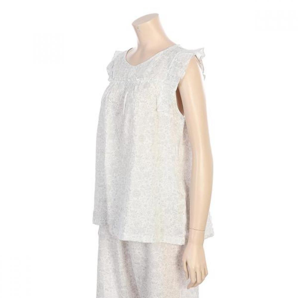 Barbara Women S Crepe Print SleeveleSS Homewear wp4629S