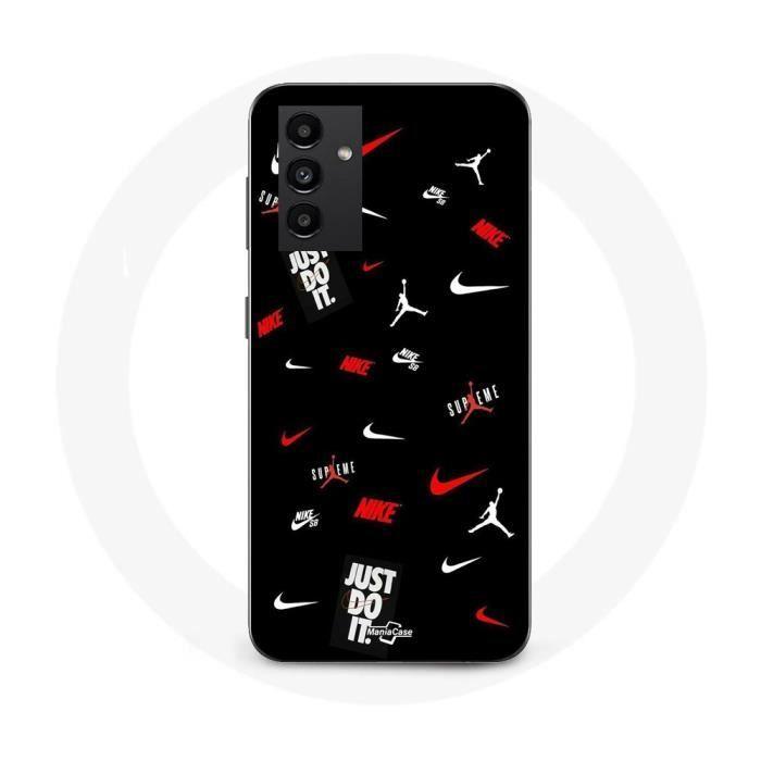 Coque - Maniacase - Galaxy A34 5G - Nike Jordan - Souple - Protection quotidienne blanc