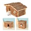 Chinchillas Verstecke Schutzhaus Käfig Eckhaus Kleintierkäfig Zubehör Eckhaus Meerschweinchen Verstecke Hütte