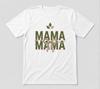 Mama That I Love Mom Mother Day Bow Cute Graphic Gift White T-shirt