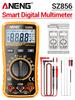 Aneng SZ856 Digital Multimeter 6000 Counts Anti-burn AC/DC Voltage Current Tester NCV Capacitance Temperature Meter High Precision Electrician Tools