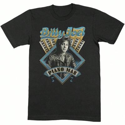 Tour Tee Unisex T-Shirt Black Cotton Size S M L 234XL II012