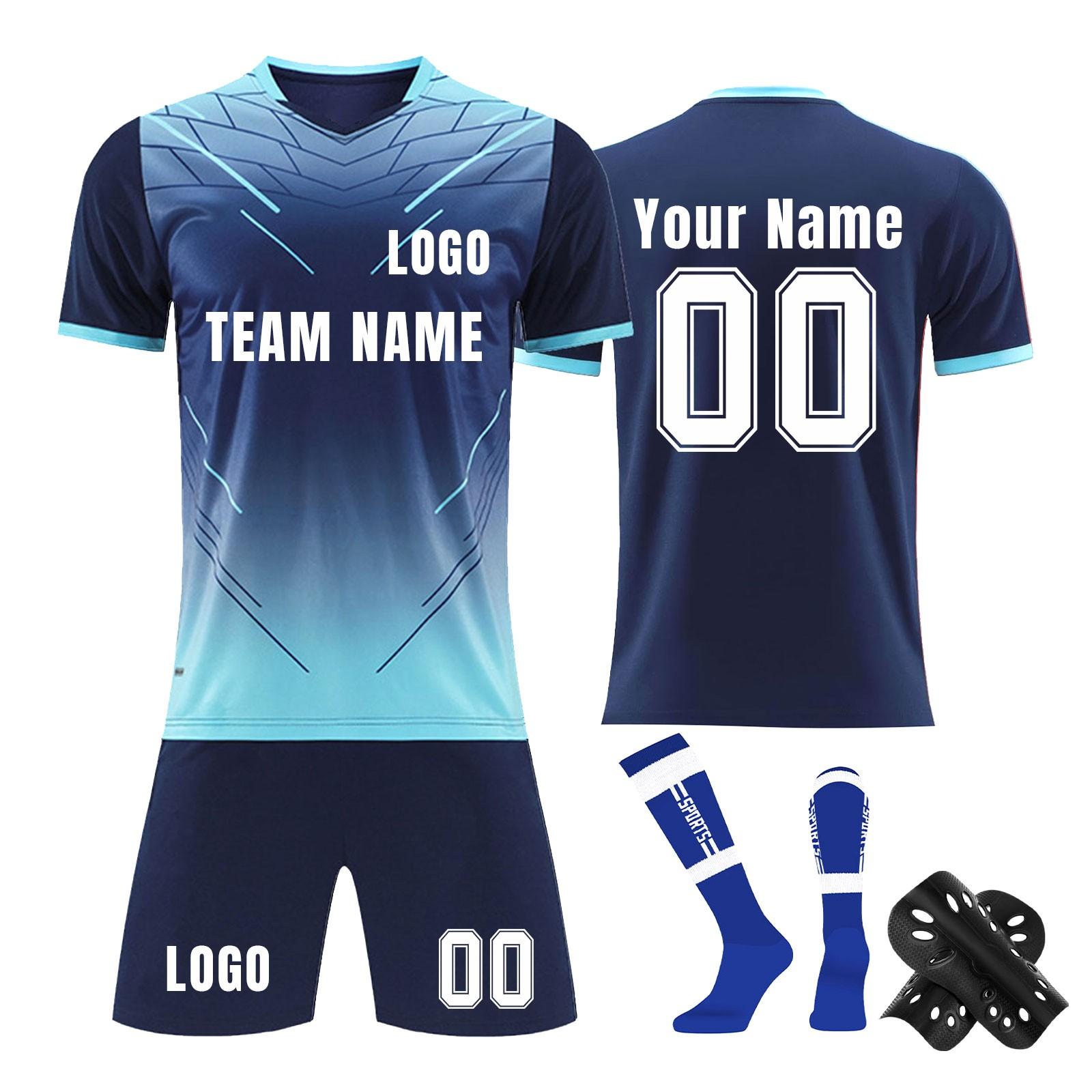 

Персоналізовані комплекти футболок для дівчаток із іменним номером Спеціальні футбольні майки для хлопчиків Тренувальний костюм S