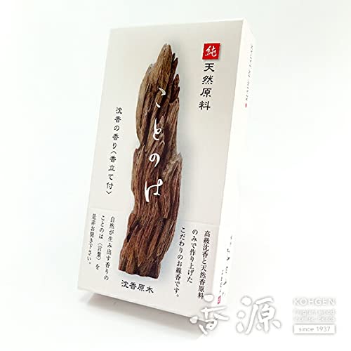 Seijudo Kotonoha Agarwood Scented Incense Sticks, Short Loose Pack
