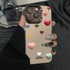 3D Heart iPhone Case - Drop-proof, Stylish, Fits iPhone Models 13 To 17 Pro Max