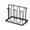 With Tray Tea Cup Rack Durable Water Cup Shelf Cup Accessories Glass Cup Stand  Living Room