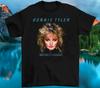 Faster Than The Speed Of Night Bonnie Tyler T-skjorte i tung bomull Svart EN339