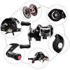 Sougayilang Spinning Fishing Reel 5.1:1 CNC Aluminum Spool Metal Gulungan Alat Penemu Ikan Sea Fishing Wheel