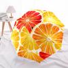 1pc Citrus Slices Automatic Open 8-Rib Windproof Umbrella, Travel & Commuting, Suitable for All Seasons