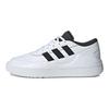 Adidas Osade Leather Classic Logo Comfortable Sports Non-Slip Low-Top Lifestyle Shoes Unisex sneaker White Black IG7316