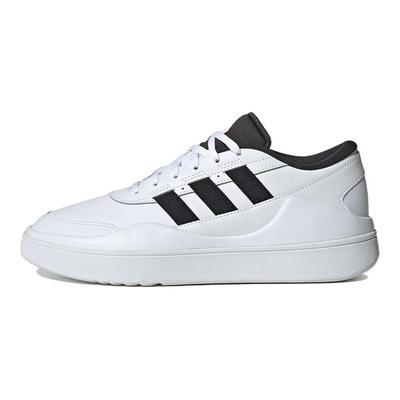 Osade Pelle Logo Classico Comode Sportive Antiscivolo Basse Lifestyle Scarpe Sneaker Unisex Bianco Nero IG7316