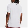 Under Armour UA Vanish Logo Print Crew Neck Short Sleeve T-Shirt Men Tops White 1382801-100