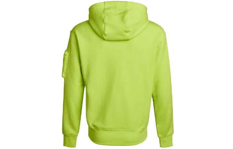 Nike Sweatshirts Men`s Green Hooded Moderate