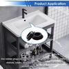 125Pcs Rubber Hole Plug Assortment 8 Different Size Cabinet Chair Hole Covers Soft Sealing Hole Caps Dust Plugs