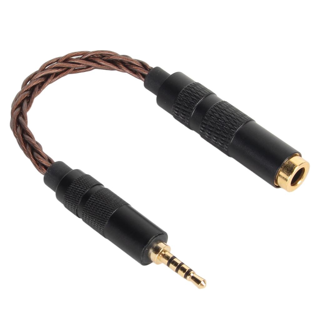 4.4mm To 2.5mm Sound Cable Professional Female To Male Headphone Adapter Cable for Sound Players with 2.5mm Balanced Ports