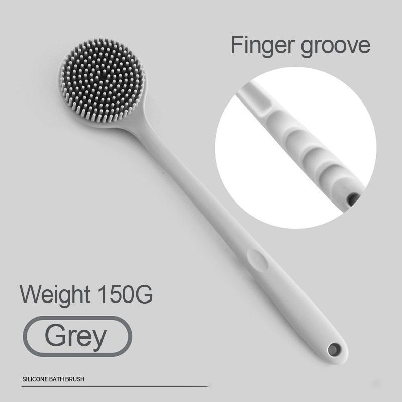 

Silicone Shower Brush Body Exfoliating Dry Brushing Bathroom Back Bath Brush For Shower Brush For The Back