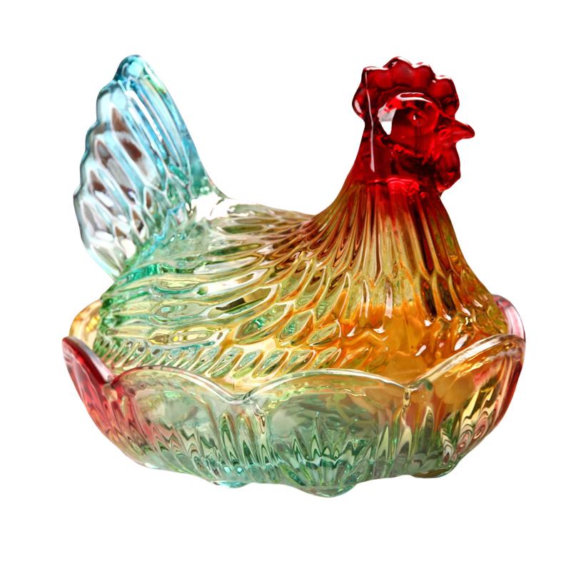 Bol décoratif Flavinmci en Cristal pour Fruits et Bonbons