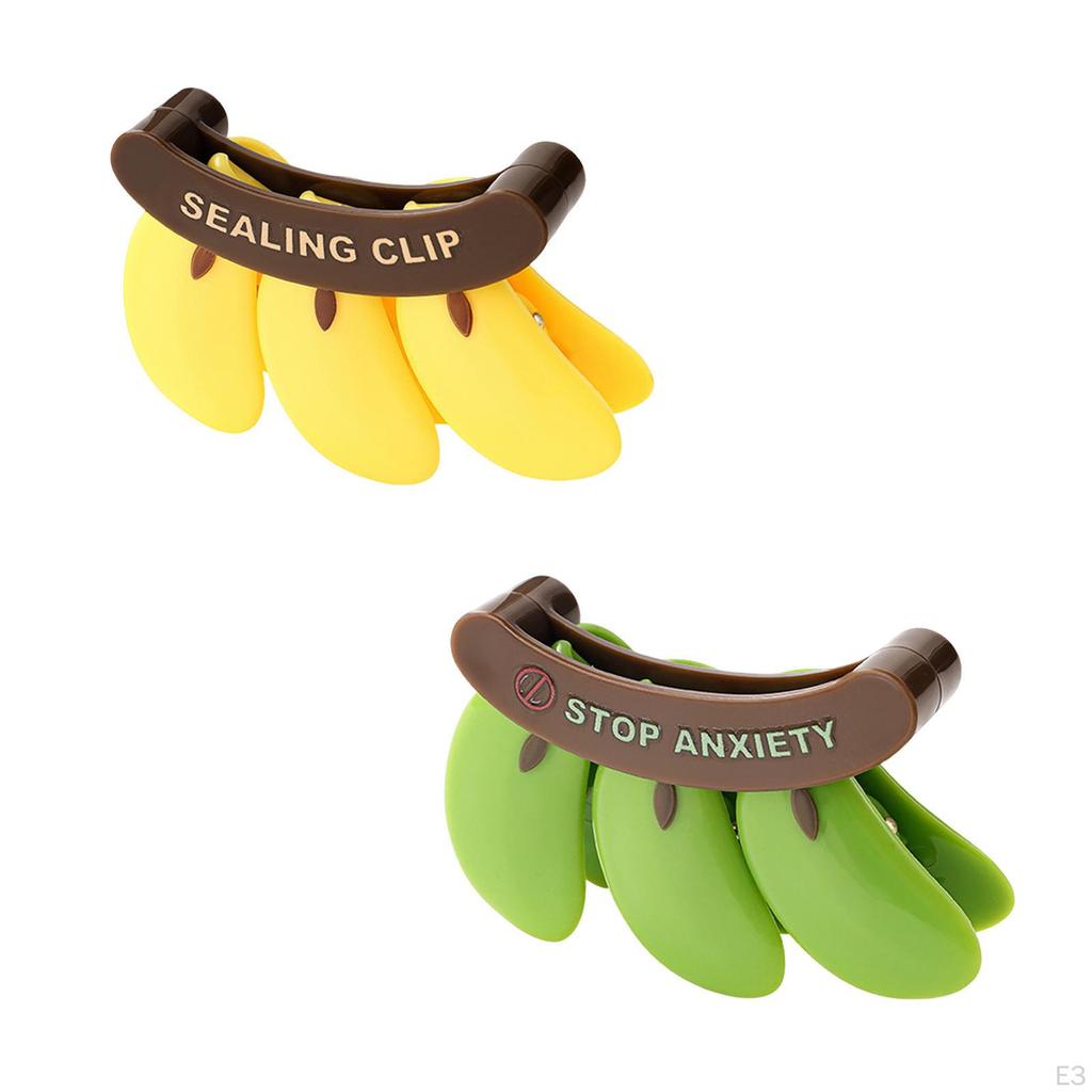 Food Bag Clips Chip Unique Kitchen Gadget Portable Sealing Clip Refrigerator Stickers
