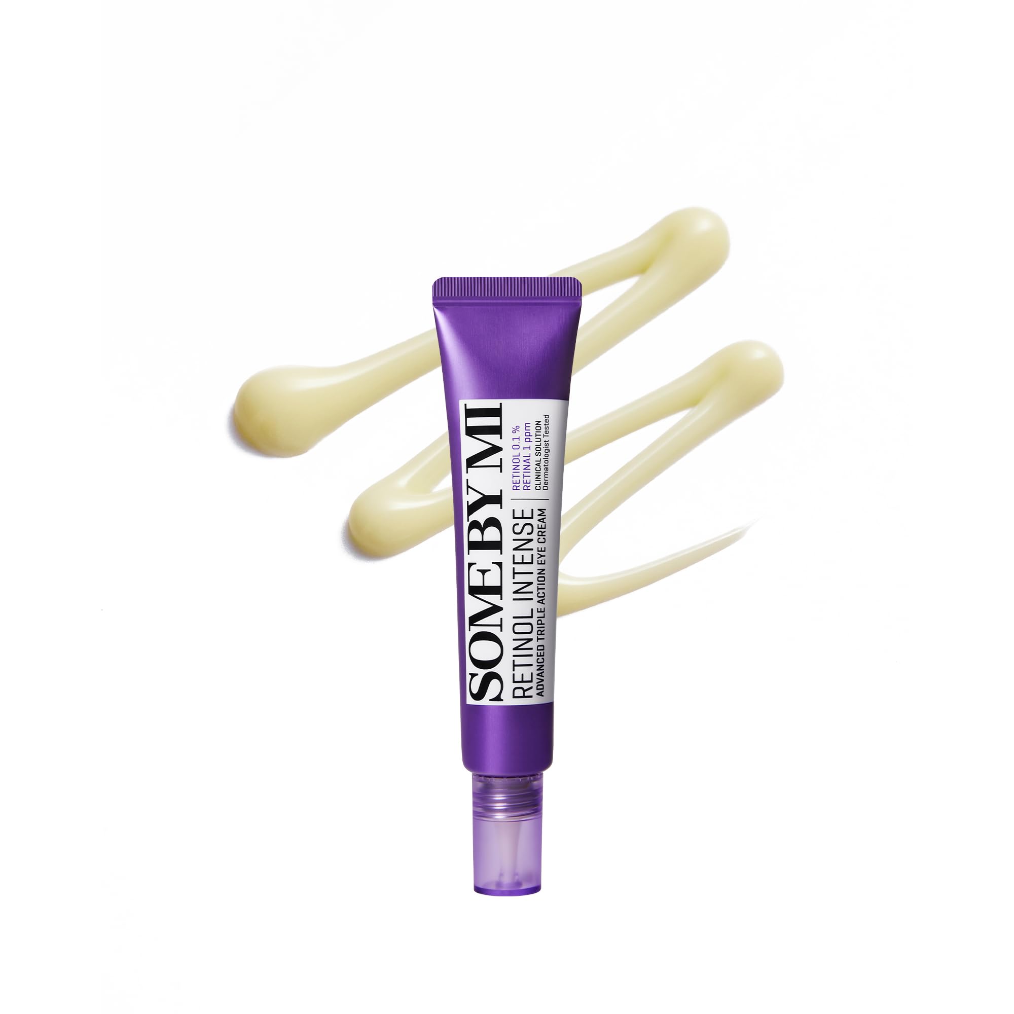 SOME BY MI Retinol Intensive Advanced Triple Action Eye Cream 30ml Retinol Cream Pure Sensitive Skin Pores Fine Lines Firmness and Radiance Eye Area