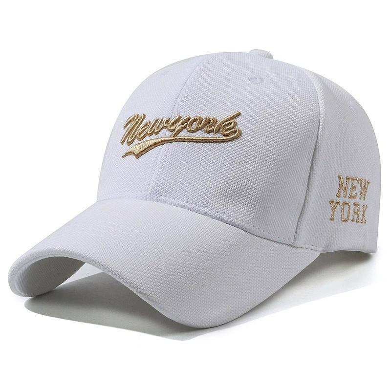 

Intage New York Letter Embroidery Baseball Cap Casual Sun Protection Adjustable Peaked Hat Streetwear Sports Cap For Men Women Adjustable