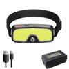 Strong Light High Brightness COB Headlight USB Rechargeable Headlamp Night Fishing Headtorch Light Outdoor Cycling Floodlights