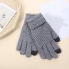 Winter Gloves for Women Elastic Touch Screen Warm Gloves Thermal Knit Fleece Lined Gloves for Cold Weather