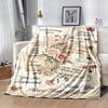 Mom's Gratitude And Love Blanket Suitable for Sofas,travel, Living Rooms Also a Good Gift for Friends and Family Suitable for All Seasons.