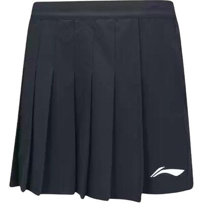 Saia Casual Confortável Macia Respirável com Logo de Cor Sólida Mulher saias ASKV014-1