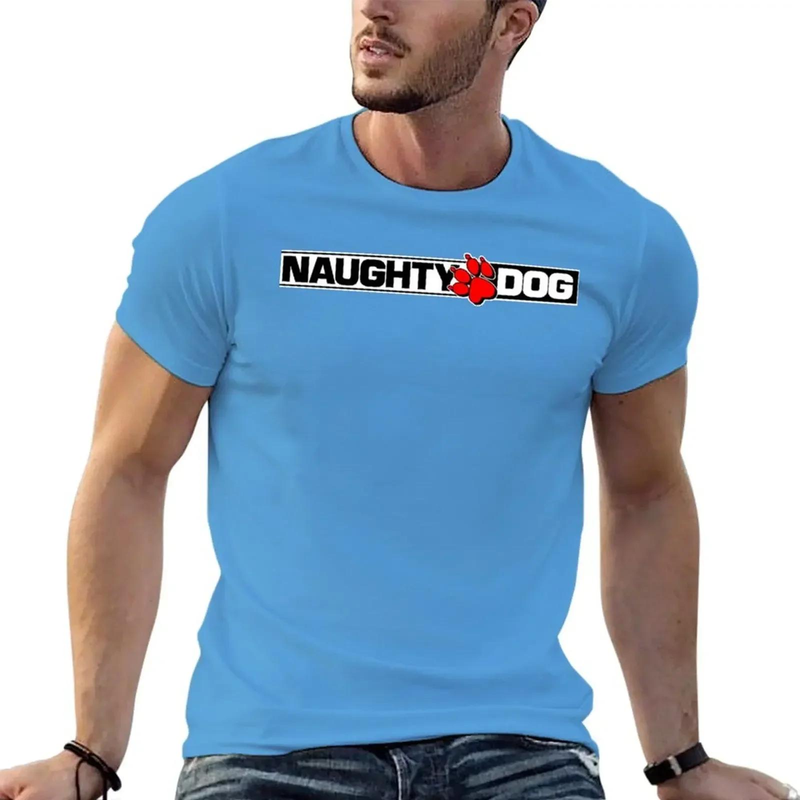 

Naughty Dog TShirt korean fashion sports fans t shirts for men pack 2025 new model S