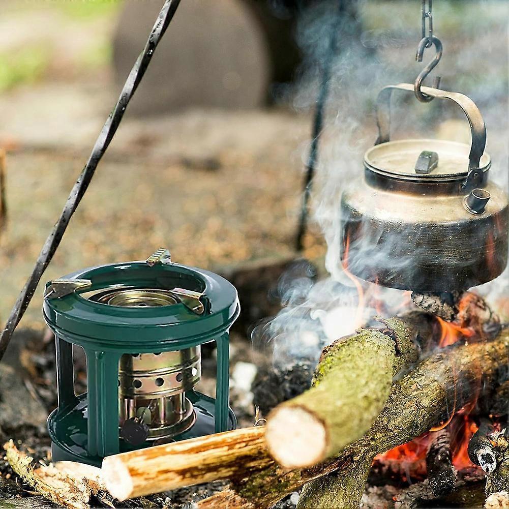 Portable Kerosene Stove Compatible with Diesel & Alcohol, Outdoor Camping & Picnic Cooker, Home Burner for Heating, Cooking & Boiling