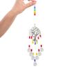 Colorful Crystal Wind Chime Beautiful Garden Jewelry Pendan Decor Suitable for Window Home Car Party Wedding Decoration