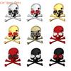 Y4UA Unique Skull & Crossbones Skull Metal Decals Metal Emblems Car Accessories
