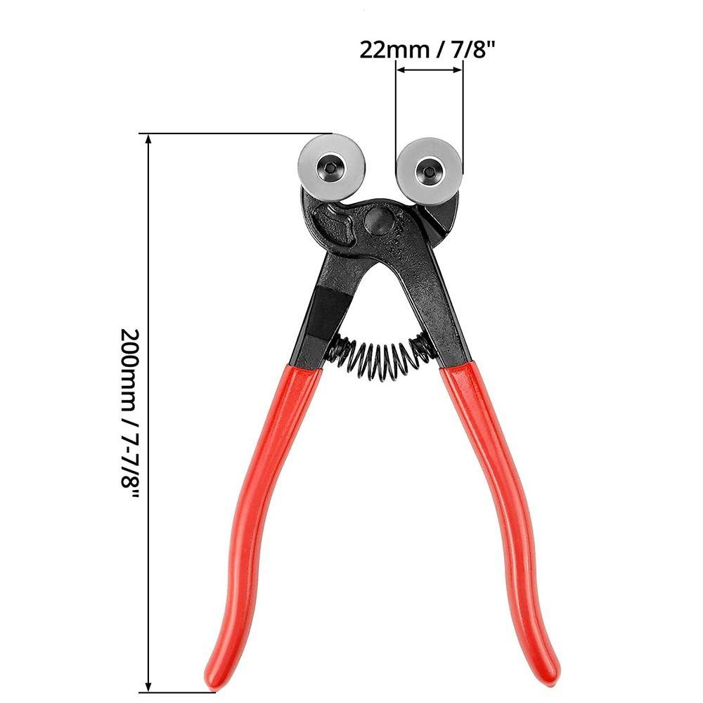 DIY Robuste Glasfliesenzange Präzisionsschneiden Universelle Keramikfliesenzange Professionelle Radierte Glaszange Handwerkzeuge