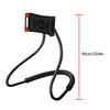 Supporto per Selfie Stick retrattile da appendere al collo, staffa regolabile a rotazione libera a 360°, supporto universale da scrivania, letto, auto, per cellulare pigro