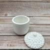 Latest Models Pine Cone Jar Silicone Mold, Plaster Jar Mold, for DIY Flower Pots, Candlesticks, Pen Holders, Storage Jars