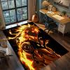 Naruto Uzumaki Floor Mat Household Daily Decor, Non Slip Washable Large Area Carpet Rug Gamer Room.-TING
