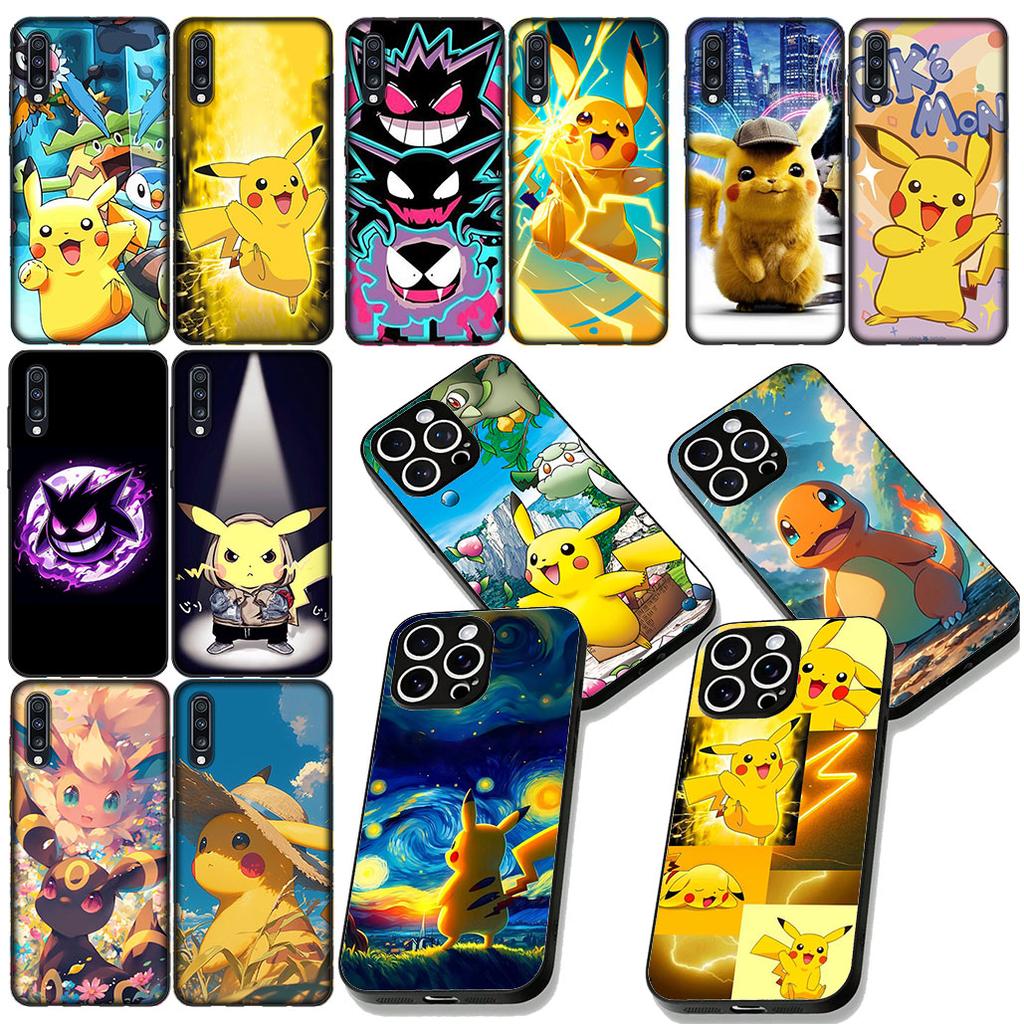 Gengar P-Pikachus Charmander Phone Case for Motorola Moto Edge 50 30 Fusion 40 NEO Ultra Pro G22 G23 G20 G35 G84 G13 G53 Cover