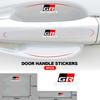 8PCS Car Styling Scratches Transparent Door Handle Bowl Protector Sticker Film For Toyota GR Sport CHR Yaris Hilux Rav4 Supra