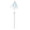 Simulation Feather Interactive Cat Toy Satin Ribbon Bell Cat Stick Toys Kitten Playing Teaser Wand Supplies Accessories