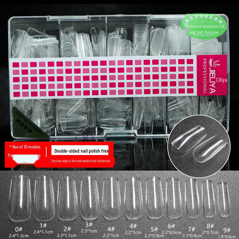 Ultra-Thin Handmade Long Ladder Nail Art Patch