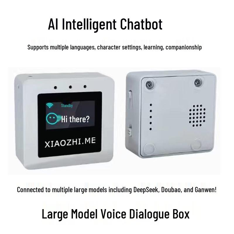 Xiao Zhi Smart AI Robot: Interactive Storytelling, Emotional Companion, Trendy Play Toy.