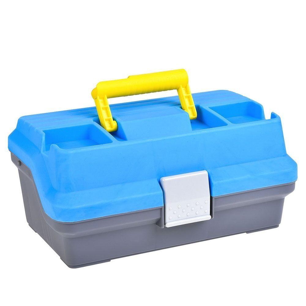 With Handle Fishing Tackle Box 3 Layers Hardware Storage Box Fishing Gear Box  Outdoor Sports