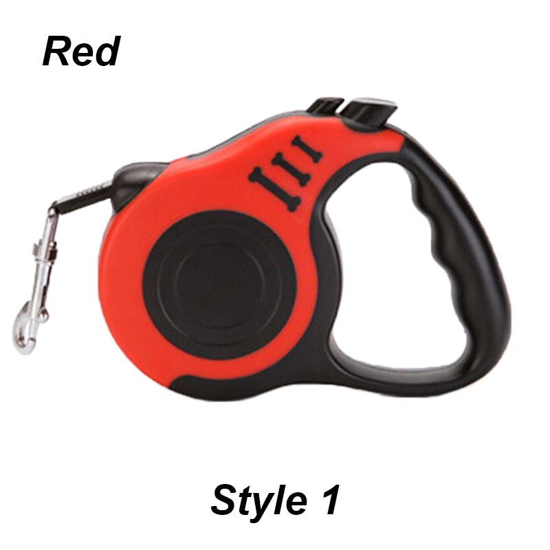3M/5M Retractable Dog Leash Automatic Retractable Durable Nylon Lead Puppy Outdoor Travel Walking Traction Rope Pet Supplies