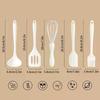 3/4/5 Pcs Silicone Baking Set Cake Cream Spatula Scraper Kitchen Household Egg Whisk Barbecue Oil Brush Gadget Kitchen Supplies