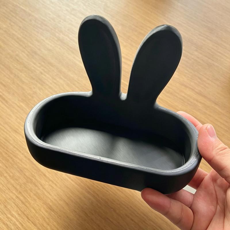 Kawaii Hase Brillenhalter Hase Brillenablage Schreibtischorganizer Brillenständer Kosmetikaufbewahrung Make-up-Koffer Geschenk