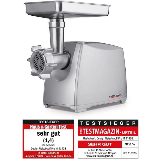Meat Grinder Gastroback 41408 Fleischwolf